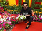 Celebs attend the 26th flower exhibition