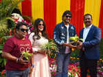 Celebs attend the 26th flower exhibition