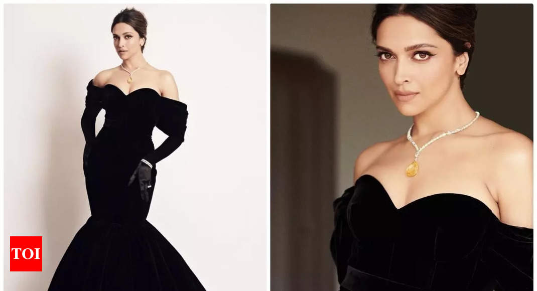 Oscars 2023: Deepika Padukone channels old Hollywood glamour in a