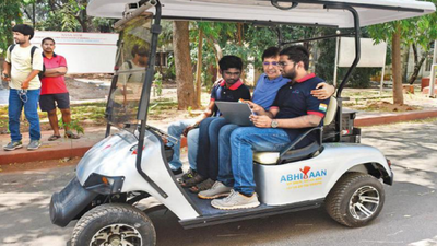 Driverless vehicle 'Bolt' to take you around IIT-Madras
