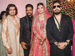 Shaarib Sabri & Sufiya Iram Siddiqui’s wedding reception was a starry affair