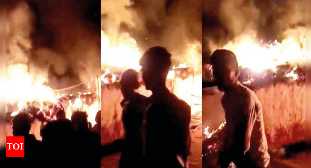 कानपुर देहात: कानपुर देहात में घर में आग लगने से एक ही परिवार के पांच लोगों की मौत |  कानपुर समाचार – टाइम्स ऑफ इंडिया