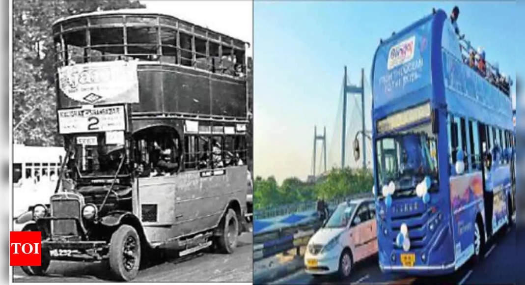 From a substitute for tram to 'most-preferred mode', motorised bus rolls  past 100 years in Kolkata