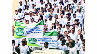 Glaucoma awareness walk held