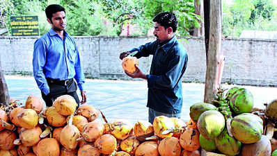 Summer, fever cases push up demand for tender coconuts and lemon juice