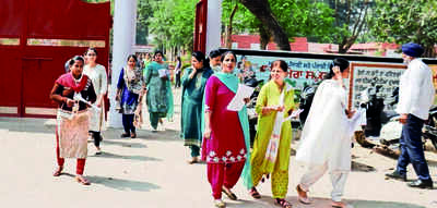 PSTET exam: Candidates given blank, misprinted test papers