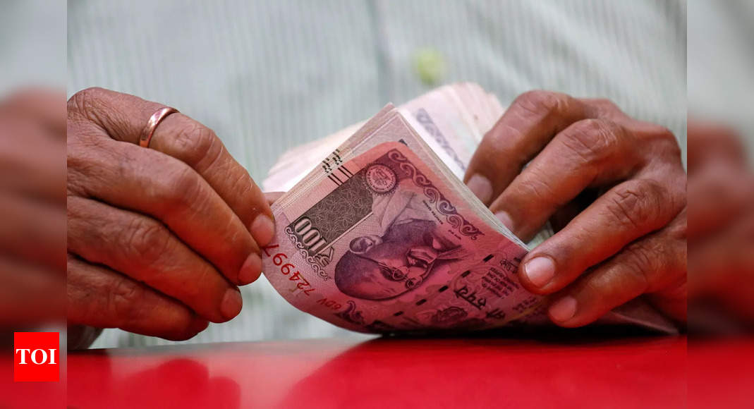 Rupee up on bets of softer Fed stance, including from Goldman Sachs – Times of India