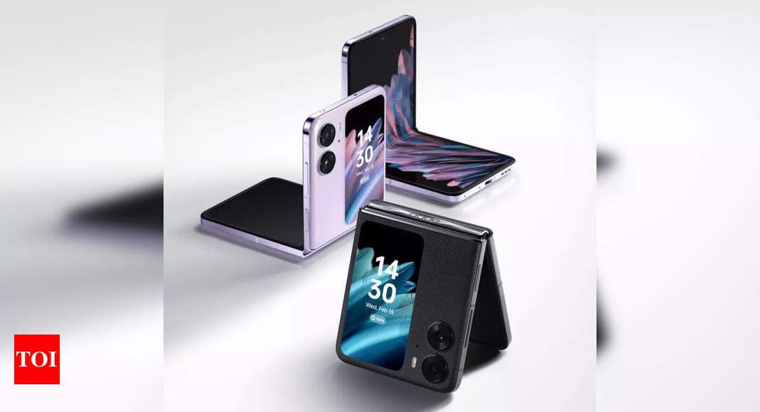 Oppo Find N2 Flip foldable smartphone launched in India: Price, offers and more – Times of India