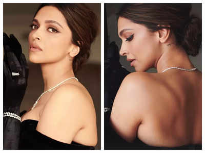 Deepika Padukone debuts new neck tattoo in black off-shoulder gown at Oscars  2023, know what it signifies