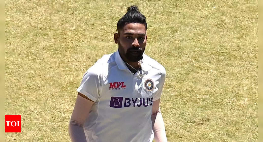 Mohammed Siraj: When father’s demise left Mohammed Siraj in trauma while on Australia tour | Cricket News – Times of India