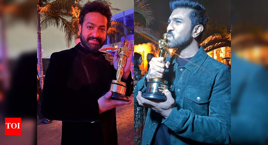 Jr NTR and Ram Charan share appreciation after Oscar victory | Telugu ...