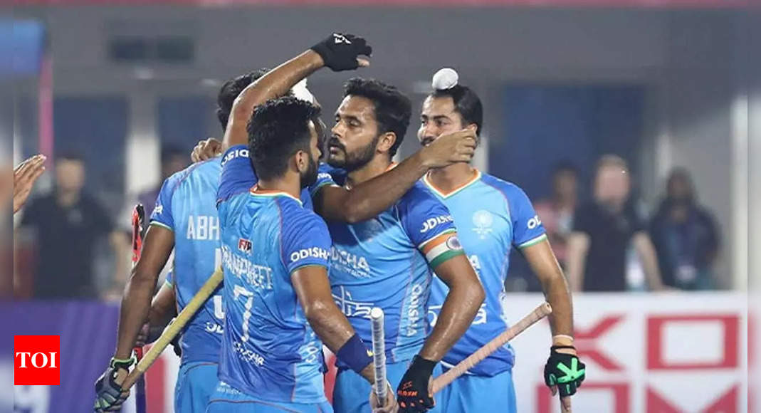 FIH Pro League: India beat Germany 6-3 to jump to top spot | Hockey News – Times of India