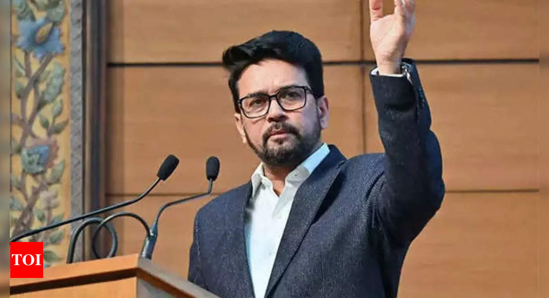 Congress:  Anurag Thakur uses FATF report to attack Congress | India News – Times of India