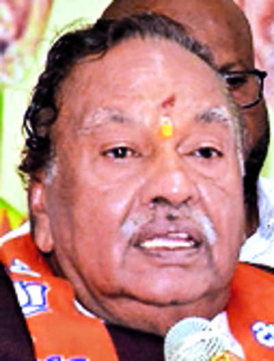 Eshwarappa’s comment on ‘azaan’ stokes controversy