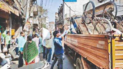 Traffic bottleneck: Ludhiana municipal corporation gets rid of encroachments in markets