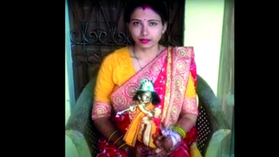 Woman marries Lord Krishna in Auraiya