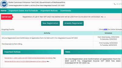 MHT CET 2023: 5-year LLB application closes today, apply on cetcell.mahacet.org