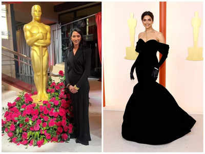 Deepika Padukone Made Heads Turn In A Stunning Black Dress At The Red  Carpet 