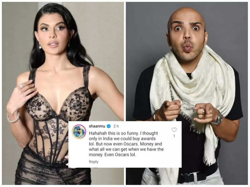 Jacqueline Fernandez' makeup artist Shaan Muttathil alleges historic 'Naatu  Naatu' Oscar win was bought: Thought only in India we could buy awards |  Hindi Movie News - Times of India