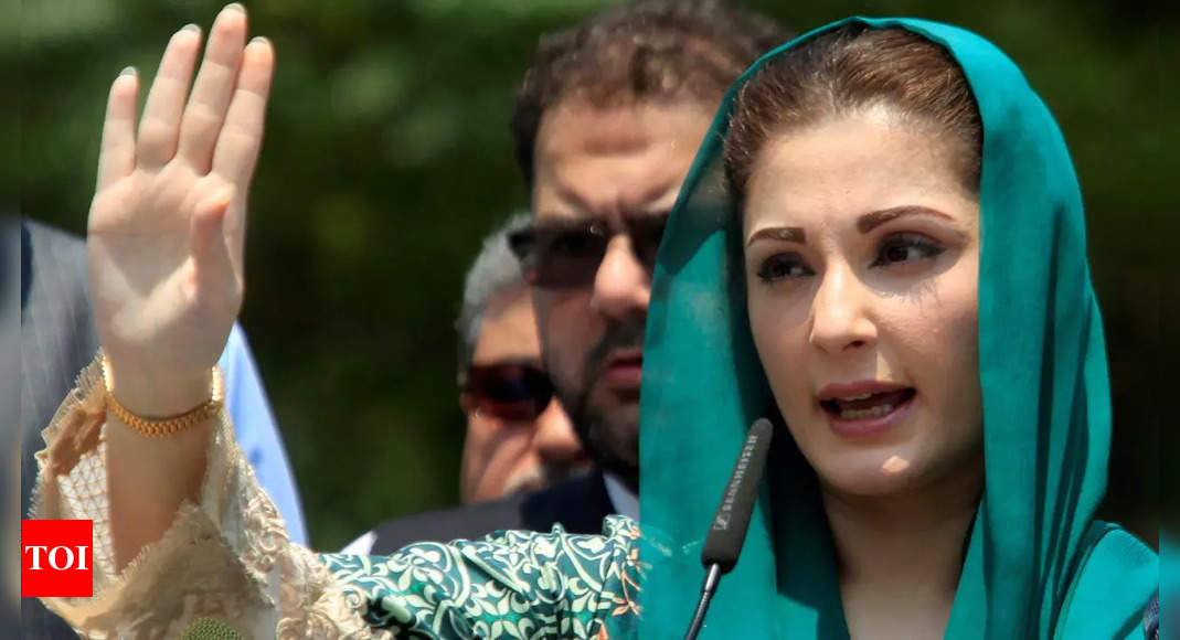 IMF treating Pakistan like a ‘colony’: Maryam Nawaz – Times of India