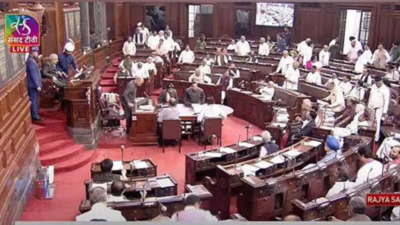 Rajya Sabha adjourned till 2pm amid opposition uproar over govt's demand for Rahul Gandhi's apology