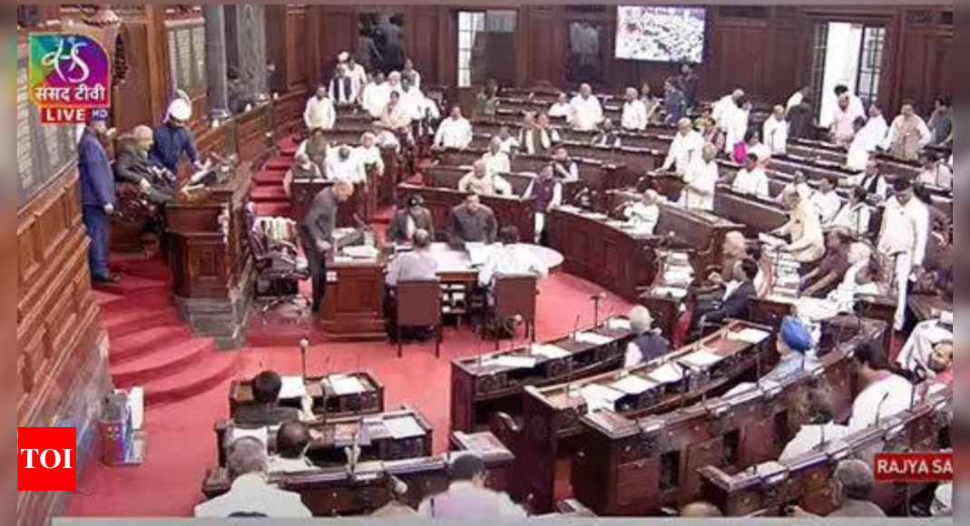 Rajya Sabha: Rajya Sabha Adjourned Till 2pm Amid Opposition Uproar Over ...