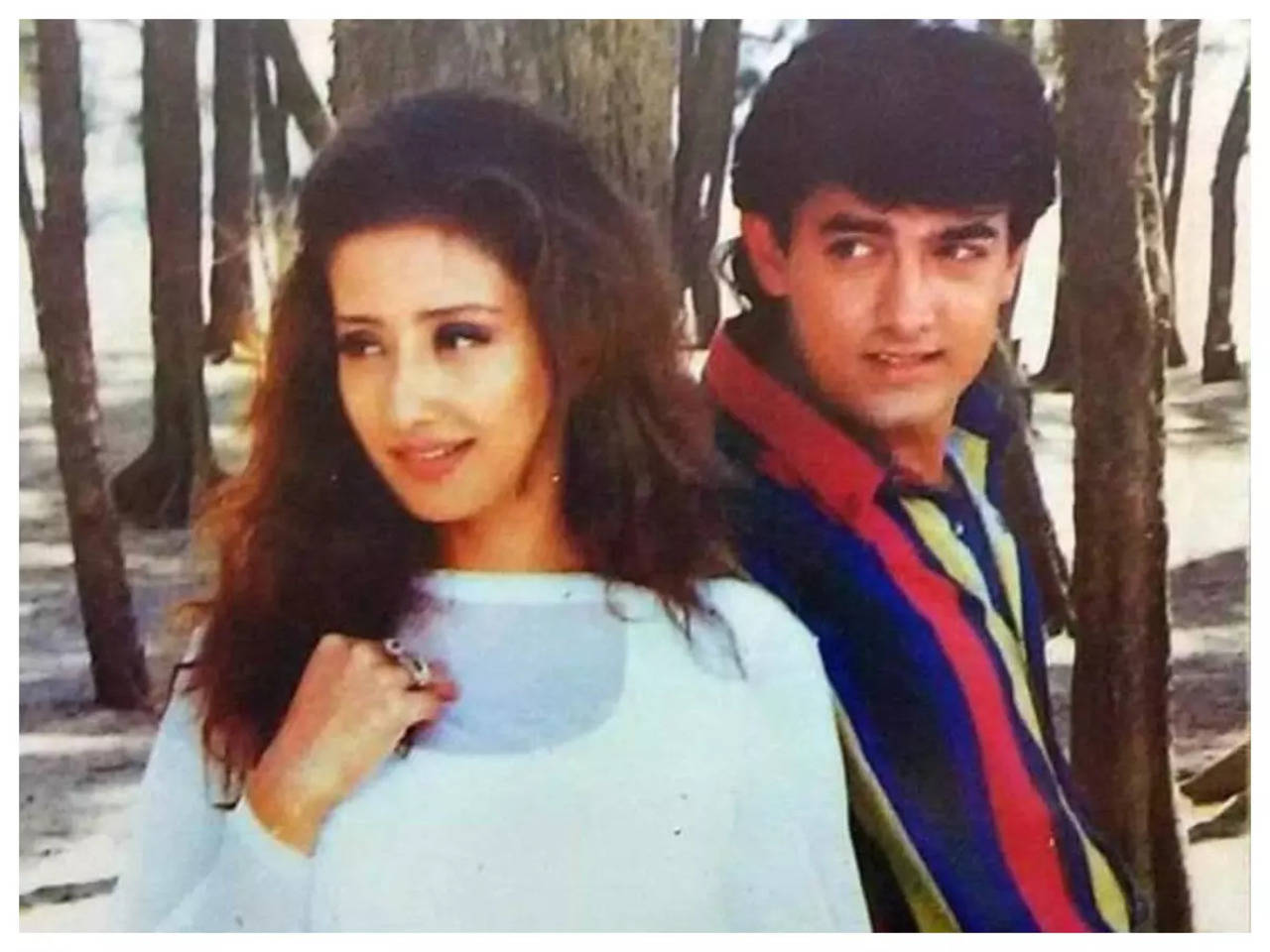Did you know Manisha Koirala got angry at Aamir Khan for being unfriendly on the sets of Akele Hum Akele Tum? Hindi Movie News pic