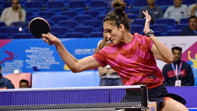 Manika loses both women's doubles and mixed doubles in Singapore Smash ...