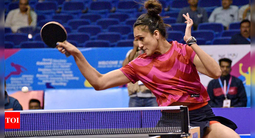 Manika loses both women’s doubles and mixed doubles in Singapore Smash, Indian campaign ends | More sports News – Times of India