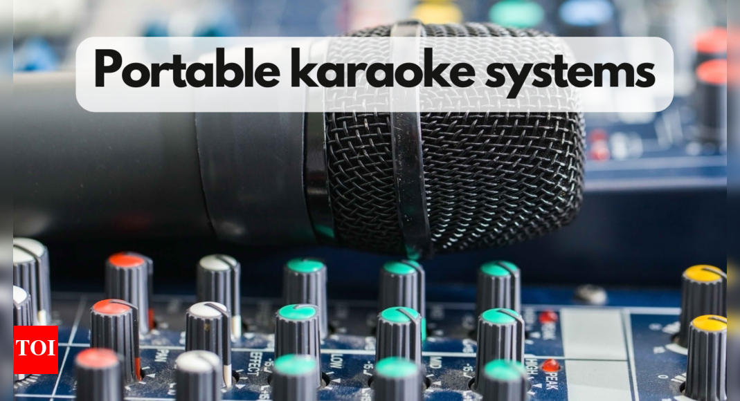 Portable karaoke systems Best lightweight options for you Times of India