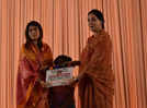 Diya Kumari participates in the muhurat shot of a film being shot in Rajsamand