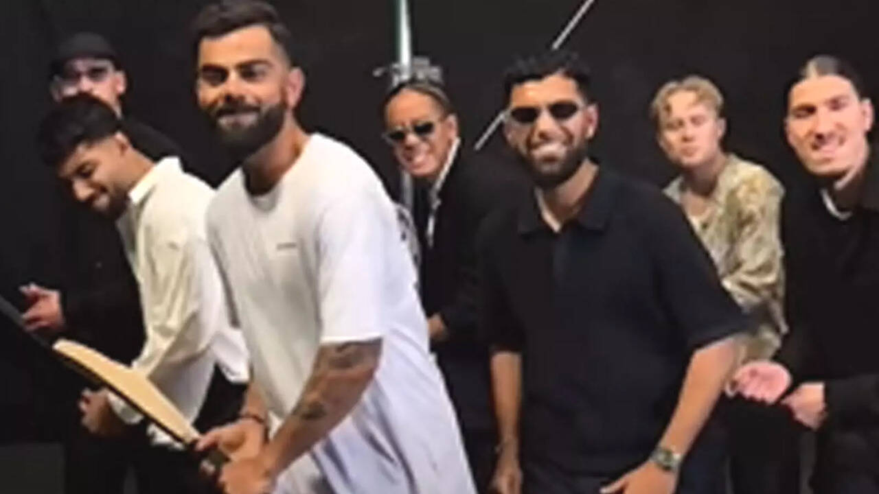 Virat Kohli meets Norwegian dance crew Quick Style in Mumbai | Hindi Movie  News - Bollywood - Times of India