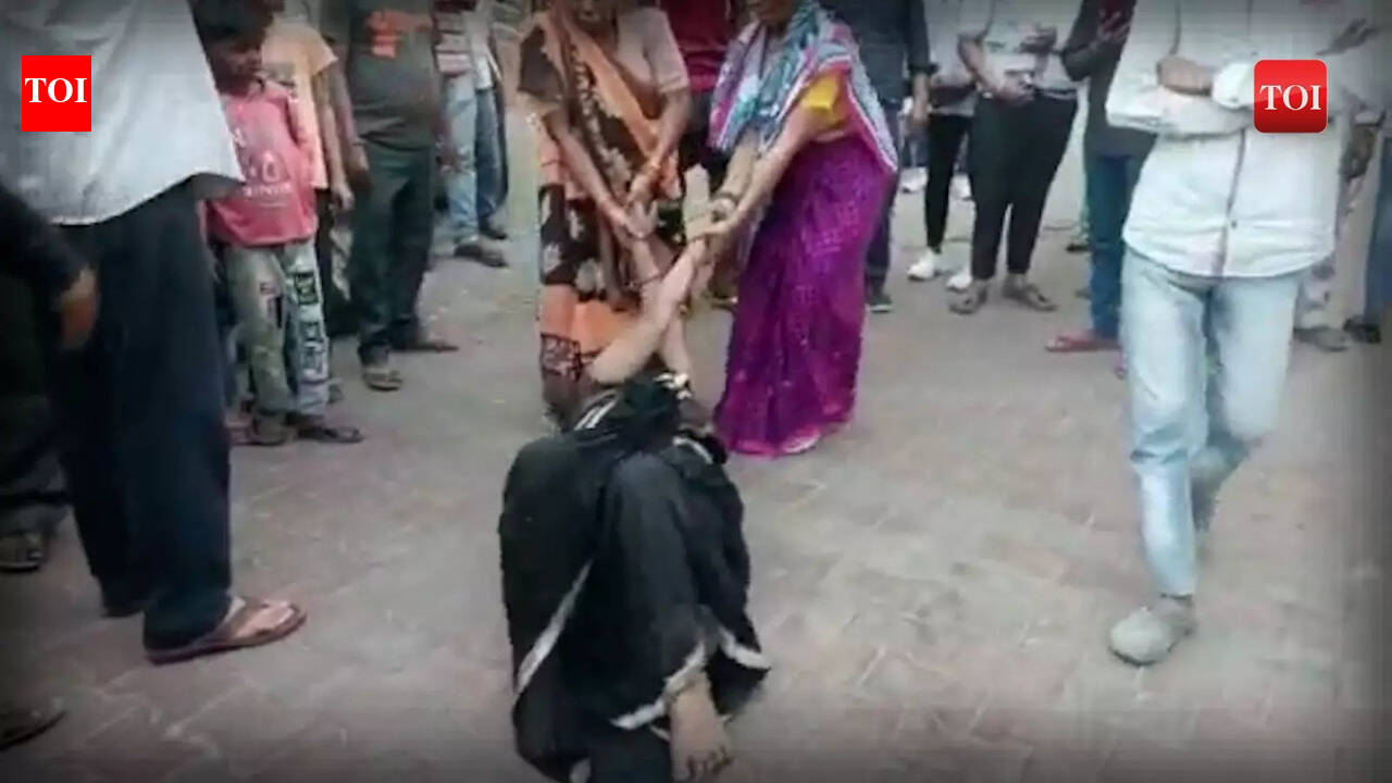 Drunk woman create high voltage drama on the streets of Mathura