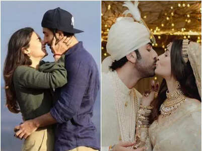 Alia-Ranbir's romantic moments are all things love