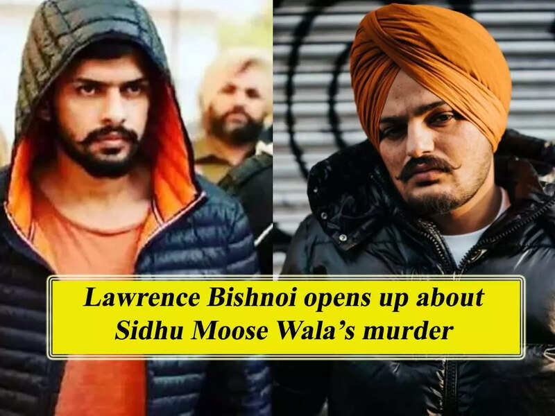 Lawrence Bishnoi confirms Goldie Brar killed Sidhu Moose Wala