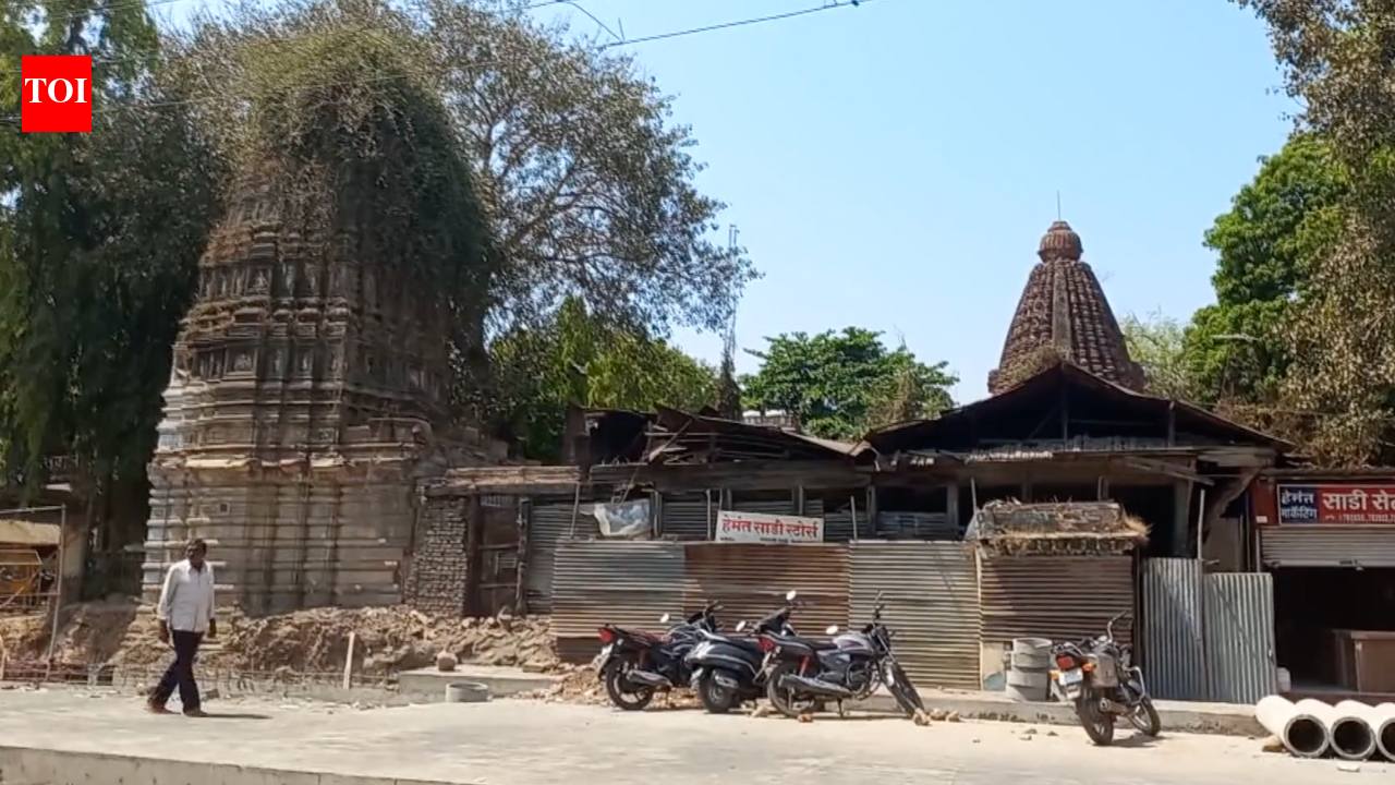 A 350-year old temple lies in a state of neglect, disrepair