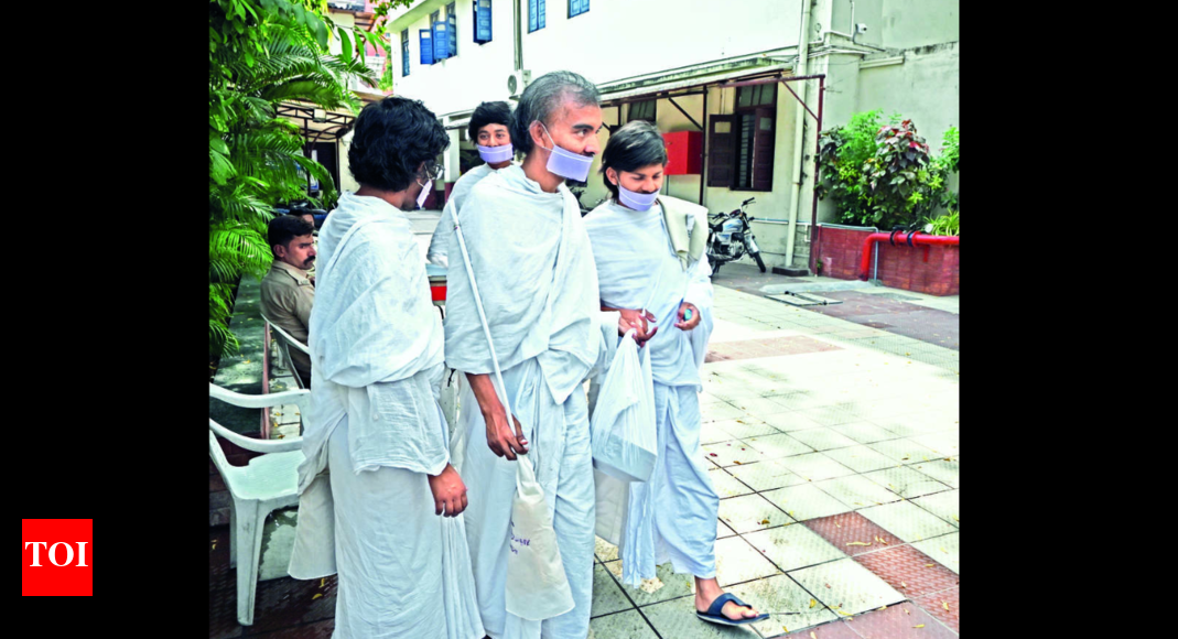 Jain 2 Jain monks take Class 10 exams, two to appear for Class 12