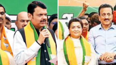 Maharashtra: Amruta Pawar & Tanuja Gholap join BJP