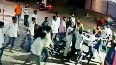 Shiv Sena’s Beed district president among 30 booked for rioting