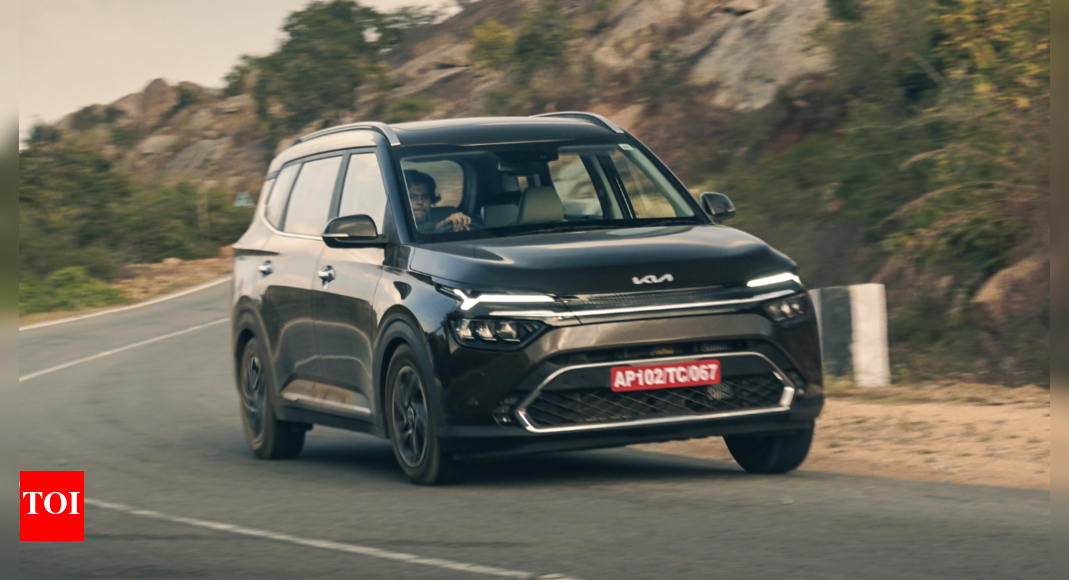 Kia Carens: After Hyundai, Kia launches Carens with new 1.5-litre turbo ...