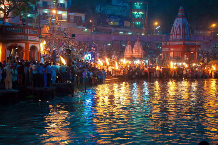 Haridwar's Ganga aarti