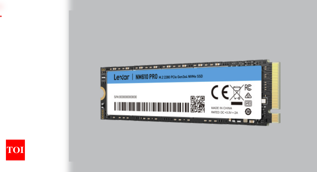 Lexar launches NM610 Professional M2 SSD drive, worth begins at Rs 2,826 – Instances of India