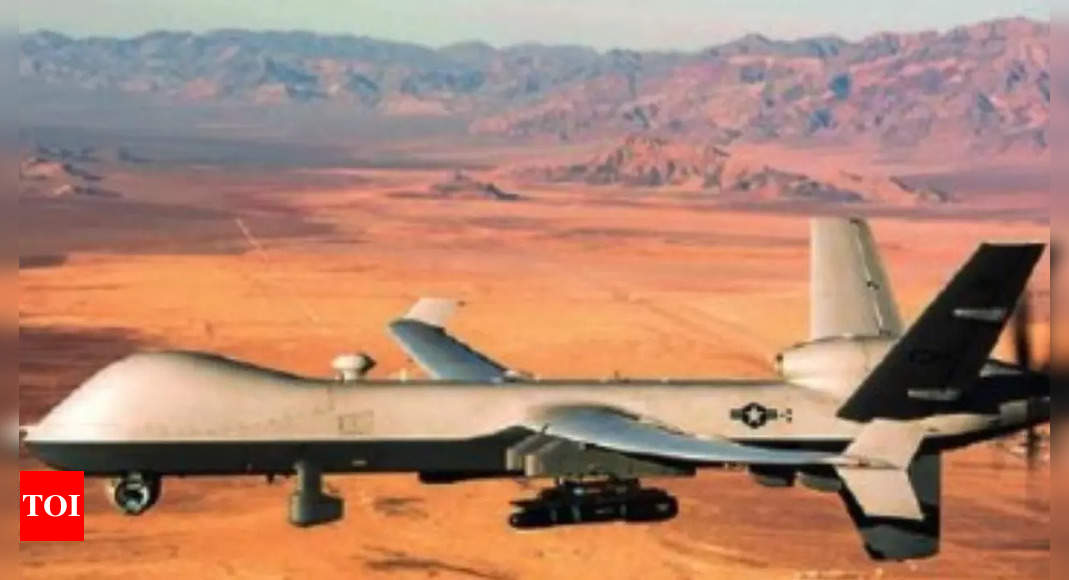 Russia: Drone flights will go on, says US, as tensions flare up with Russia – Times of India