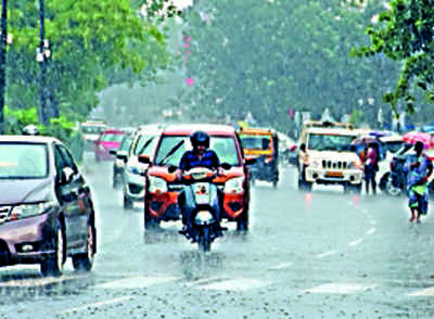 Light rain across state brings down mercury