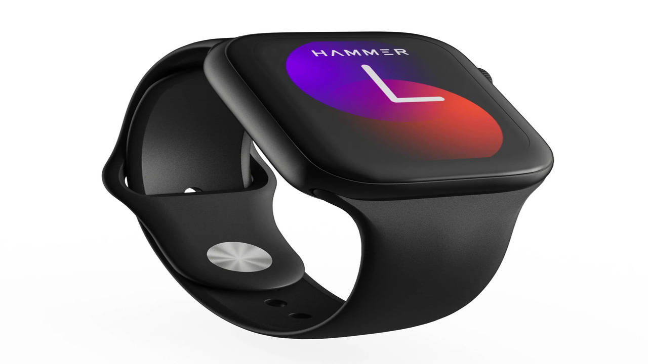 Hammer Fit+ Smartwatch With A 1.86-inch Display Launched In India -  Gizmochina