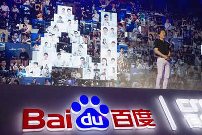 Chinese search engine Baidu shares fall after disappointing AI chatbot debut
