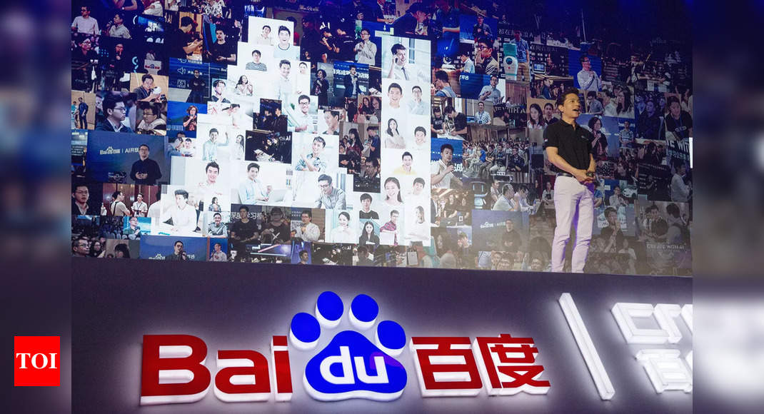Baidu: Baidu’s reply to ChatGPT struggles on debut, shares tank – Instances of India