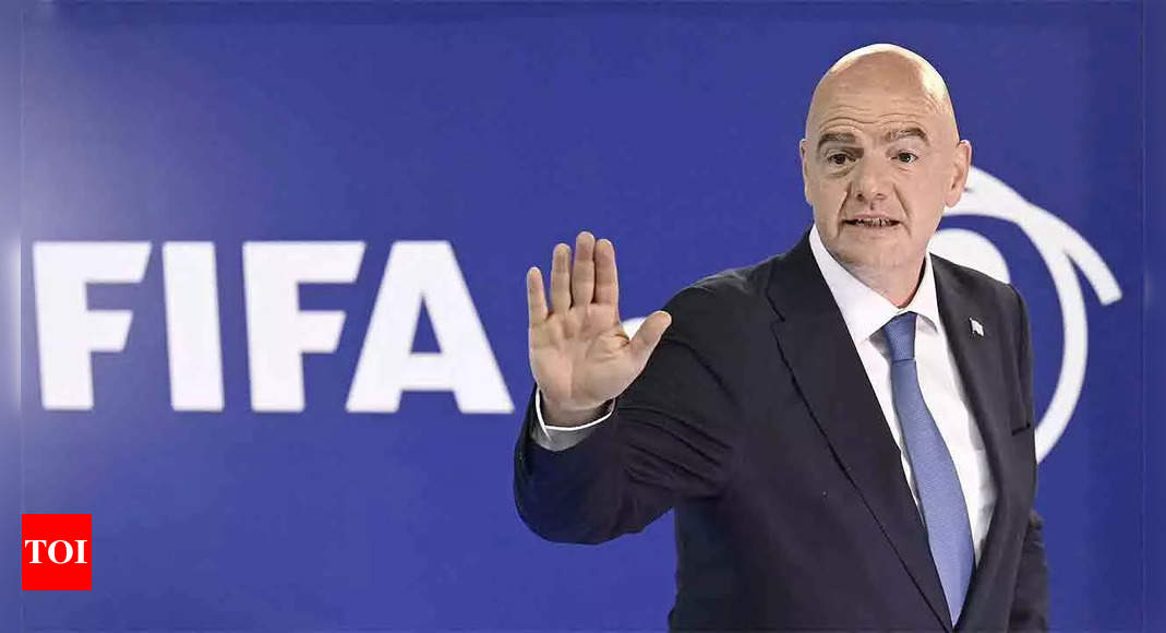 Gianni Infantino re-elected FIFA president until 2027 | Football News – Times of India