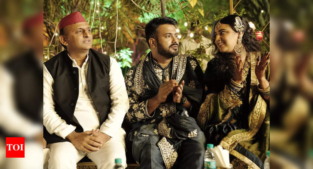 Akhilesh Yadav attends Swara Bhasker and Fahad Ahmad’s qawali night – Times of India