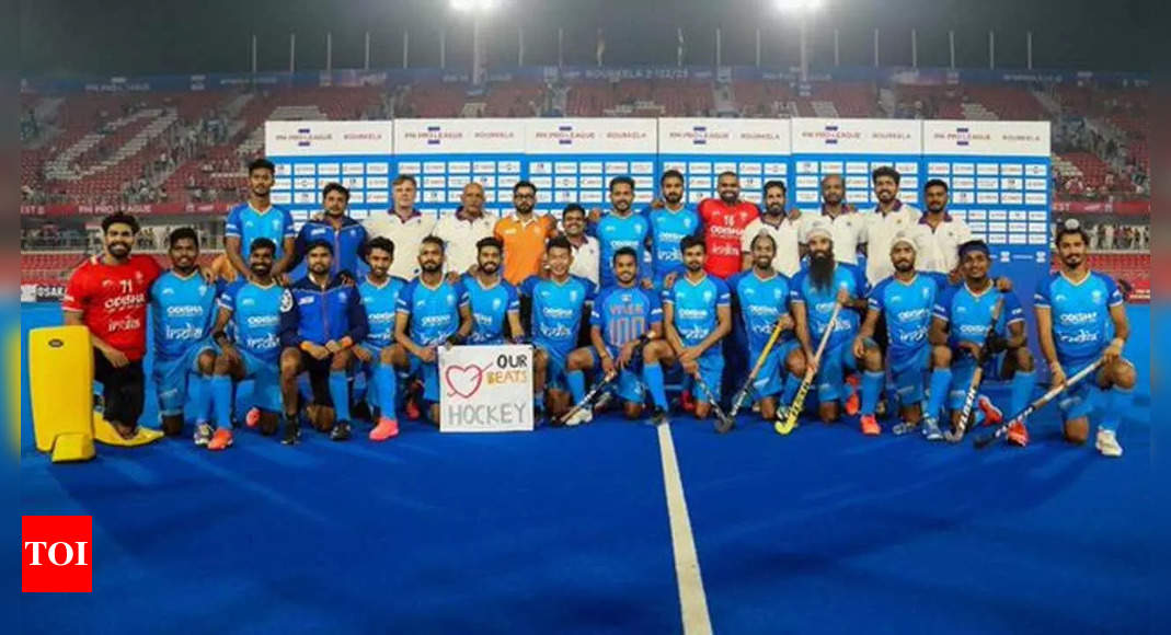 Indian men’s hockey team jumps to fourth place in FIH World Rankings | Hockey News – Times of India